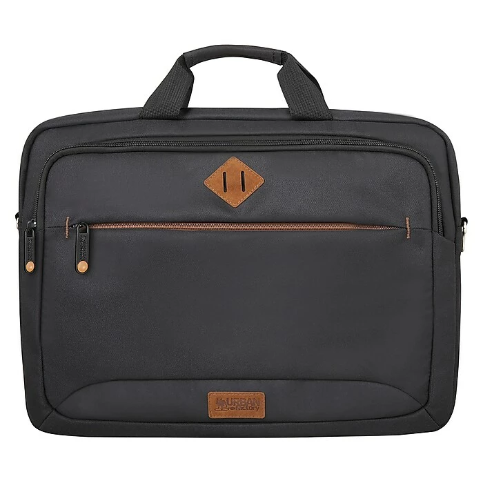 Urban Factory CYCLEE Recycled Plastic 15.6-Inch Eco Top-Loading Laptop Case, Black (ETC15UF) 3 Urban Factory CYCLEE Recycled Plastic 15.6-Inch Eco Top-Loading Laptop Case, Black (ETC15UF) - Image 3
