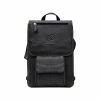 MacCase Flight Jacket Laptop Case, Black Leather (L16FJ-BK-BP)