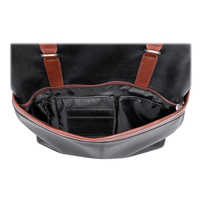 McKlein U Series Element Laptop Backpack, Black Leather (18472) 6 McKlein U Series Element Laptop Backpack, Black Leather (18472) - Image 6