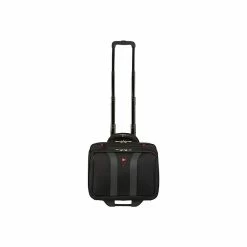 Wenger Granada Wheeled Business Case, Black/Gray Polyester (27011140)