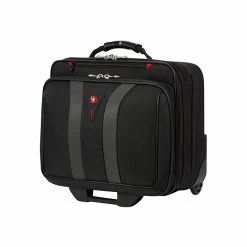 Wenger Granada Wheeled Business Case, Black/Gray Polyester (27011140) -Laptop Bags & Cases Shop unnamed file 1143