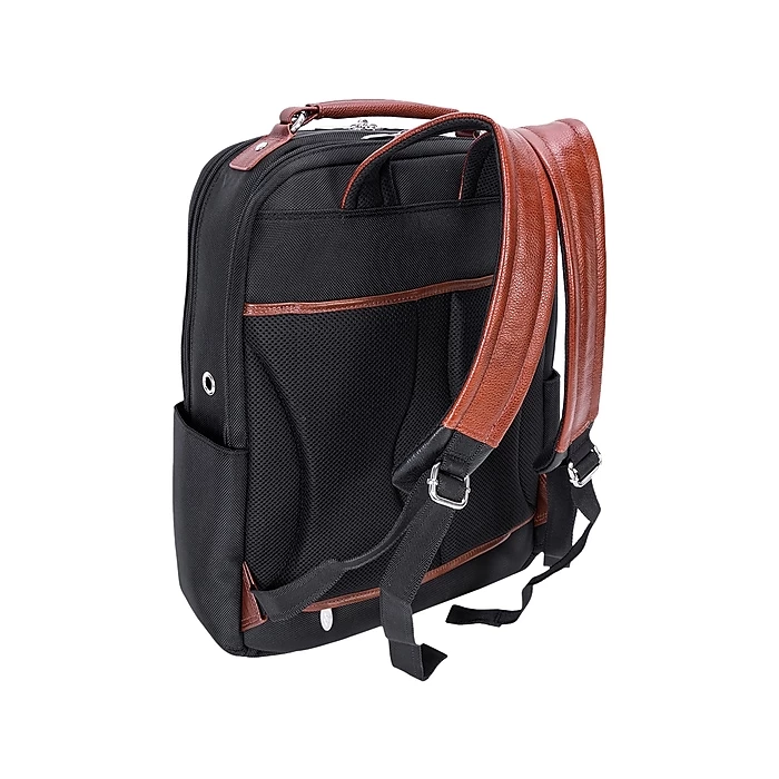 McKlein U Series Logan Laptop Backpack, Black Nylon (79085) 3 McKlein U Series Logan Laptop Backpack, Black Nylon (79085) - Image 3