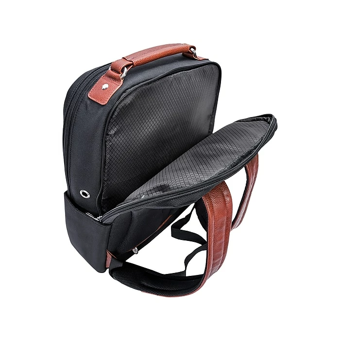 McKlein U Series Logan Laptop Backpack, Black Nylon (79085) 4 McKlein U Series Logan Laptop Backpack, Black Nylon (79085) - Image 4