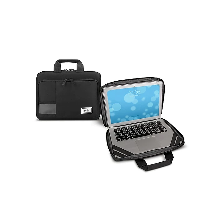 Solo Laptop Case, Black Fabric (PRO151-4X) 4 Solo Laptop Case, Black Fabric (PRO151-4X) - Image 4