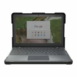 MAX CASES MAXCases Laptop Case, Black/Clear TPU Rubber (HP-ESS-G6EE-BLK)