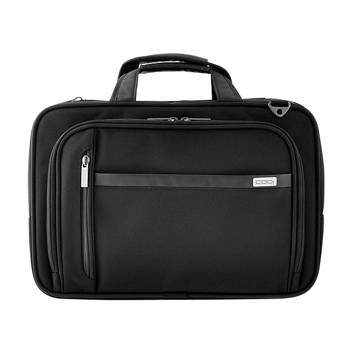 CODi CT3 Phantom X2 Checkpoint Friendly Laptop Briefcase, Black Ballistic Nylon (C6001) 6 CODi CT3 Phantom X2 Checkpoint Friendly Laptop Briefcase, Black Ballistic Nylon (C6001) - Image 6