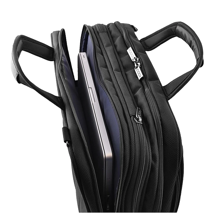 CODi CT3 Phantom X2 Checkpoint Friendly Laptop Briefcase, Black Ballistic Nylon (C6001) 8 CODi CT3 Phantom X2 Checkpoint Friendly Laptop Briefcase, Black Ballistic Nylon (C6001) - Image 8