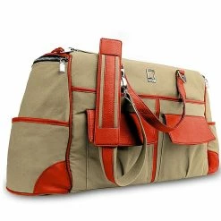 Lencca Alpaque Duffle Bag And Laptop Holder (Raw Beige/Orage) -Laptop Bags & Cases Shop unnamed file 1233