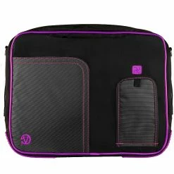 Vangoddy SumacLife 14" Business Messenger Briefcase Laptop Case, Black Purple (PT_NBKLEA737_W1) -Laptop Bags & Cases Shop unnamed file 1241