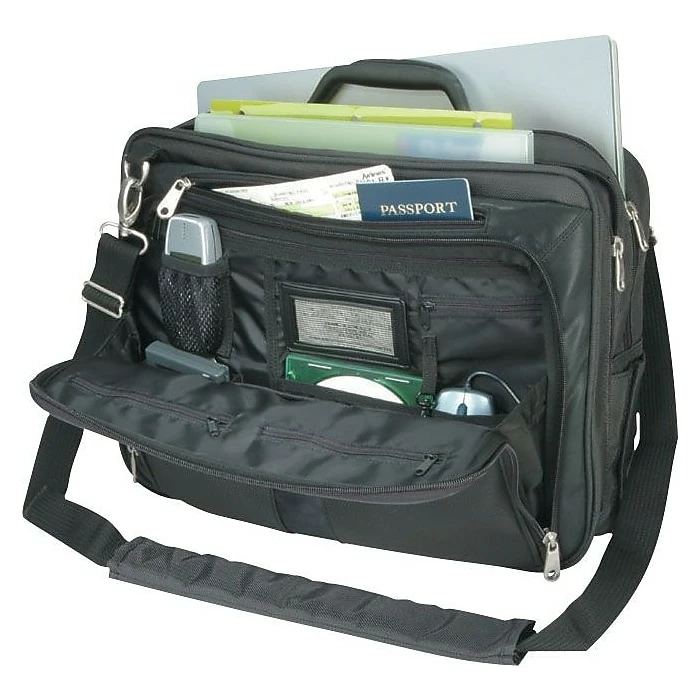 Kensington® Contour Pro Laptop Case, Black Nylon (62340) 2 Kensington® Contour Pro Laptop Case, Black Nylon (62340) - Image 2