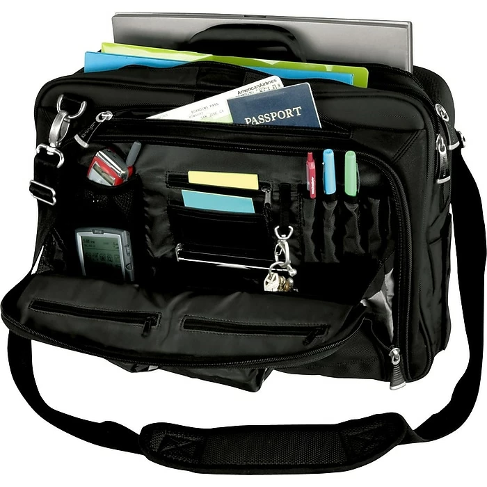 Kensington® Contour Pro Laptop Case, Black Nylon (62340) 4 Kensington® Contour Pro Laptop Case, Black Nylon (62340) - Image 4