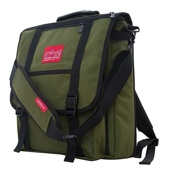 Manhattan Portage Commuter Laptop Bag With Back Zipper Olive (1417Z OLV) 1 Manhattan Portage Commuter Laptop Bag With Back Zipper Olive (1417Z OLV)