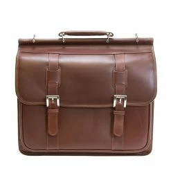 Siamod MANAROLA, SIGNORINI, Oil Pull-Up Leather, Double Compartment Laptop Briefcase, Cognac (25594) -Laptop Bags & Cases Shop unnamed file 1297
