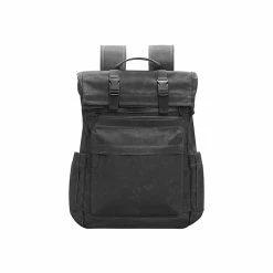 V7 Elite Laptop Backpack, Black Canvas (CBXT16-CANVAS)