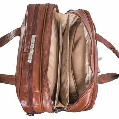 Siamod VERNAZZA, CERESOLA, Napa Cashmere Leather, Checkpoint-Friendly Detachable -Wheeled Laptop Briefcase, Cognac (46004) -Laptop Bags & Cases Shop unnamed file 1307