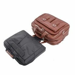 Siamod VERNAZZA, CERESOLA, Napa Cashmere Leather, Checkpoint-Friendly Detachable -Wheeled Laptop Briefcase, Cognac (46004) -Laptop Bags & Cases Shop unnamed file 1308