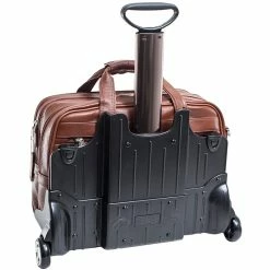 Siamod VERNAZZA, CERESOLA, Napa Cashmere Leather, Checkpoint-Friendly Detachable -Wheeled Laptop Briefcase, Cognac (46004) -Laptop Bags & Cases Shop unnamed file 1310