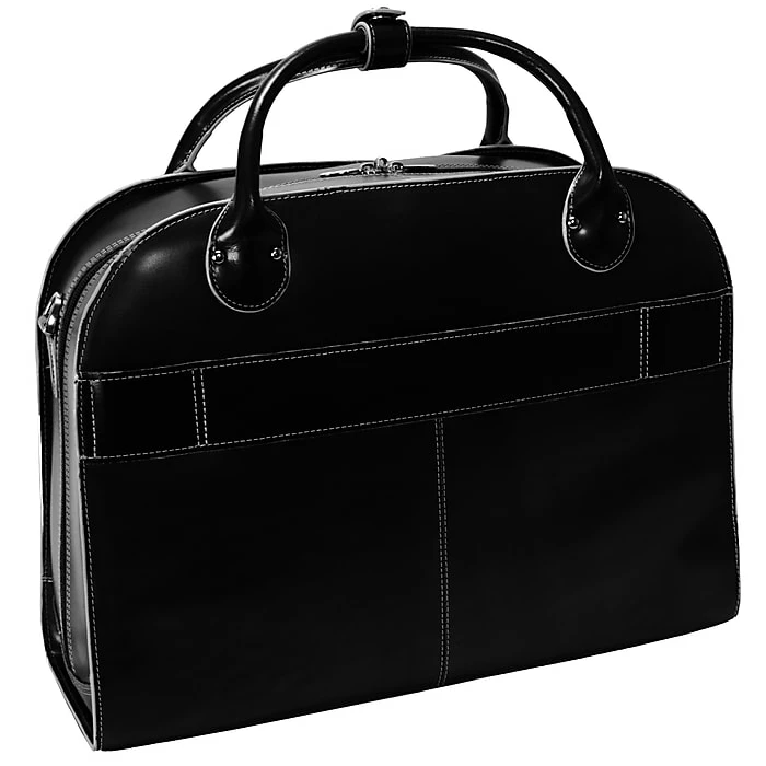 McKlein W Series, ROSEVILLE, Genuine Cowhide Leather, Checkpoint-Friendly Detachable Wheeled Laptop Briefcase, Black (96645) 7 McKlein W Series, ROSEVILLE, Genuine Cowhide Leather, Checkpoint-Friendly Detachable Wheeled Laptop Briefcase, Black (96645) - Image 7