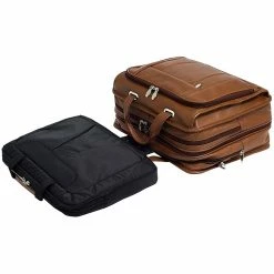 McKlein S Series, RIVER WEST, Pebble Grain Calfskin Leather, Fly-Through Checkpoint-Friendly Laptop Briefcase, Brown (15714) -Laptop Bags & Cases Shop unnamed file 1356