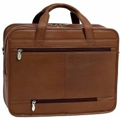 McKlein S Series, RIVER WEST, Pebble Grain Calfskin Leather, Fly-Through Checkpoint-Friendly Laptop Briefcase, Brown (15714) -Laptop Bags & Cases Shop unnamed file 1357