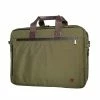 Token Lawrence Laptop Bag Large With Back Zipper Olive (TK-445Z OLV)