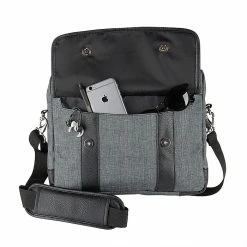Vangoddy Chrono Grey 14" Laptop Messenger Bag (MSBLEA132) -Laptop Bags & Cases Shop unnamed file 1424