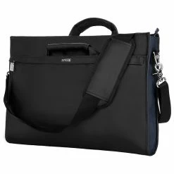Lencca Messenger Bag Notebook Case Fits 13.3 Inch Laptop, Black (PT_LENLEA111_13)