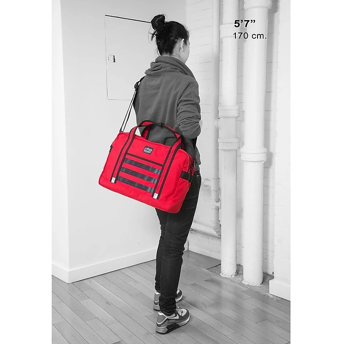 Manhattan Portage Yorkville Bag Red (1628-BL RED) 2 Manhattan Portage Yorkville Bag Red (1628-BL RED) - Image 2