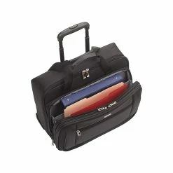 Solo New York Midtown Bryant Laptop Rolling Briefcase, Black Polyester (PT136-4) -Laptop Bags & Cases Shop unnamed file 1548