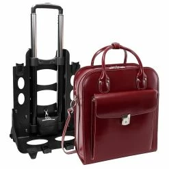 McKlein W Series Laptop Roller, Red Trimmed In Sand Leather (96496) 14 McKlein W Series Laptop Roller, Red Trimmed In Sand Leather (96496) -Laptop Bags & Cases Shop unnamed file 1577