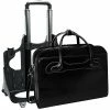 McKlein W Series Laptop Roller, Black Leather (94985)