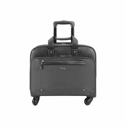 Solo New York Gramercy Park Laptop Roller, Black Polyester (EXE950)