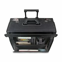 Solo New York Classic Laptop Rolling Briefcase, Black Polyester (PV78-4) -Laptop Bags & Cases Shop unnamed file 1607