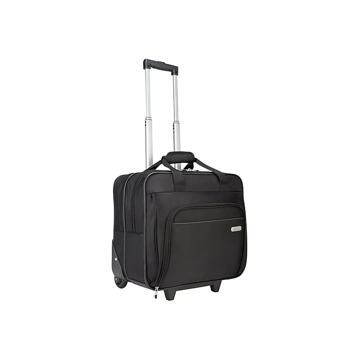 Targus Laptop Rolling Briefcase, Black Polyester (TBR003US) 2 Targus Laptop Rolling Briefcase, Black Polyester (TBR003US) - Image 2