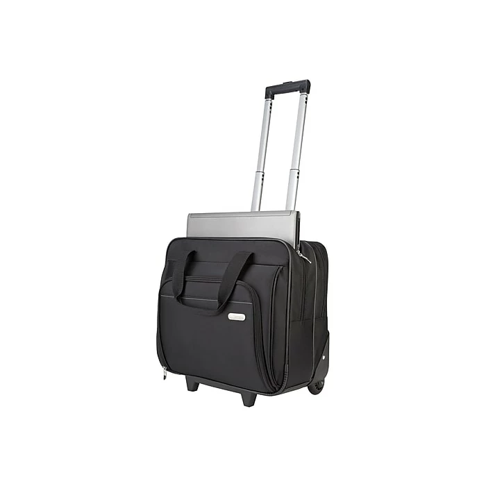 Targus Laptop Rolling Briefcase, Black Polyester (TBR003US) 3 Targus Laptop Rolling Briefcase, Black Polyester (TBR003US) - Image 3