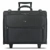 Solo New York Midtown Collection Morgan Laptop Rolling Briefcase, Black Polyester (B151-4)