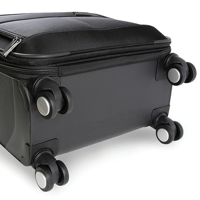 Perry Ellis Excess Rolling Laptop Briefcase, Black Nylon (PE-WT-1100-BK) 7 Perry Ellis Excess Rolling Laptop Briefcase, Black Nylon (PE-WT-1100-BK) - Image 7