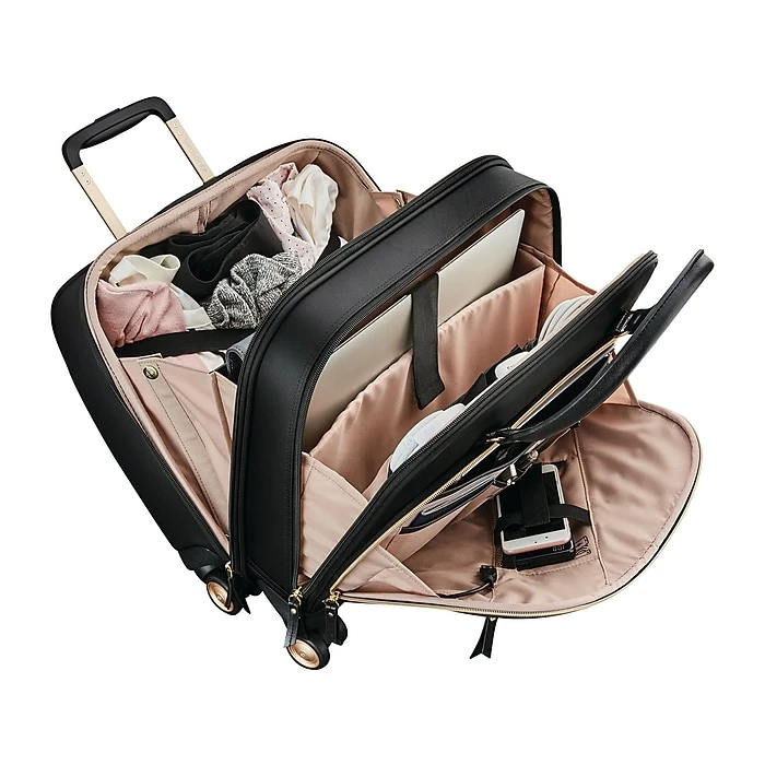 Samsonite Mobile Solution Laptop Rolling Briefcase, Black Nylon (128167-1041) 4 Samsonite Mobile Solution Laptop Rolling Briefcase, Black Nylon (128167-1041) - Image 4