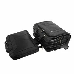 McKlein S Series Laptop Rolling Briefcase, Black Leather (15705) -Laptop Bags & Cases Shop unnamed file 1670