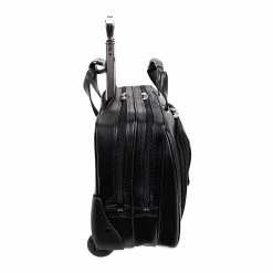 McKlein Limited Edition Laptop Rolling Briefcase, Black Leather (80505C) -Laptop Bags & Cases Shop unnamed file 1723