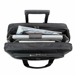 Solo New York Midtown Laptop Rolling Briefcase, Black Polyester (B100-4) -Laptop Bags & Cases Shop unnamed file 1729