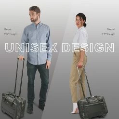 Solo New York Midtown Laptop Rolling Briefcase, Black Polyester (B100-4) -Laptop Bags & Cases Shop unnamed file 1730