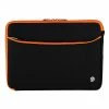 Vangoddy Neoprene Laptop Carrying Sleeve Fits Up To 13" Laptops (Black With Orange Trim)