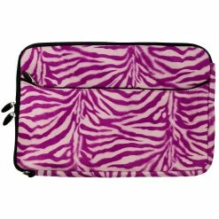 Vangoddy Laptop Protector Sleeve Fits Up To 13" Laptop (Magenta Zebra Print)