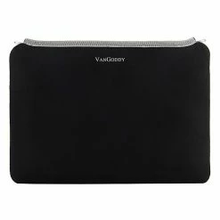 Vangoddy Water Resistant Neoprene Smart Sleeve 12" (Black/Gray Trim)