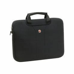 SWISSGEAR Wenger Legacy Ultra Slimcase Laptop Sleeve, Black Neoprene (WA-7617-02F00)