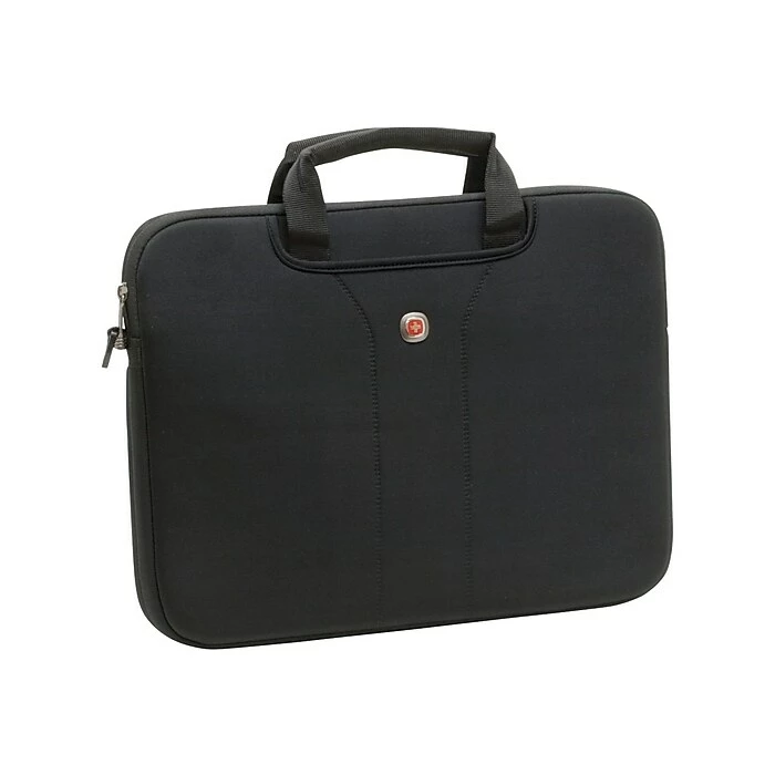 SWISSGEAR Wenger Legacy Ultra Slimcase Laptop Sleeve, Black Neoprene (WA-7617-02F00) 1 SWISSGEAR Wenger Legacy Ultra Slimcase Laptop Sleeve, Black Neoprene (WA-7617-02F00)