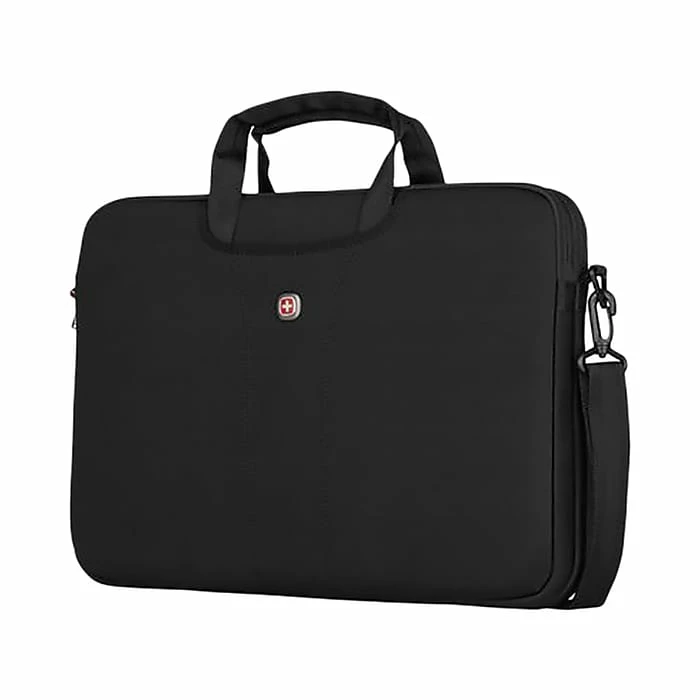 SWISSGEAR Wenger Legacy Ultra Slimcase Laptop Sleeve, Black Neoprene (WA-7617-02F00) 2 SWISSGEAR Wenger Legacy Ultra Slimcase Laptop Sleeve, Black Neoprene (WA-7617-02F00) - Image 2