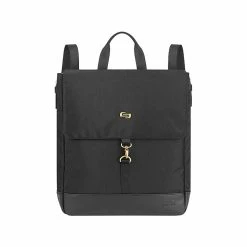 Solo New York Triumph Collection Austin Laptop Tote Backpack, Black Polyester (EXE803-4)