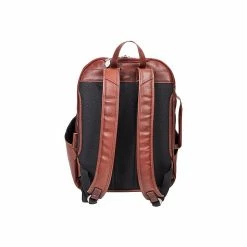 McKlein U Series South Shore Laptop Backpack, Brown Leather (18894) -Laptop Bags & Cases Shop unnamed file 230